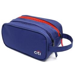 Necessaire Oxford Plastificada Com Dois Compartimentos Personalizada