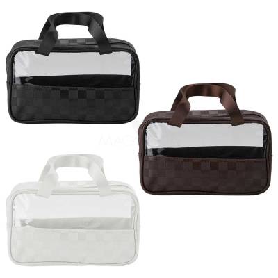 Necessaire PVC Impermeável Xadrez Personalizada