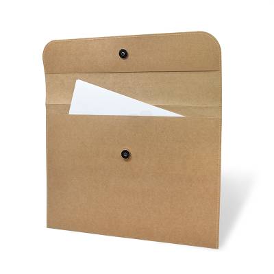 Pasta Envelope Kraft com Fecho Magnético Personalizada
