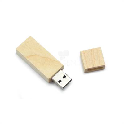 Pen Drive 4GB de Bambu Personalizado