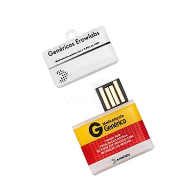Pen Drive em Resina Personalizado