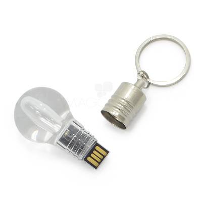 Pen Drive Formato Lâmpada Personalizado