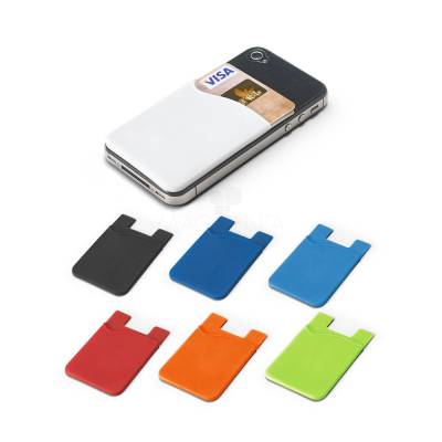 Porta-Cartões de Silicone para Celular Personalizado