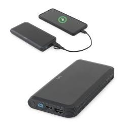 Power Bank 10000 Mah Com Carregamento Sem Fio Personalizado