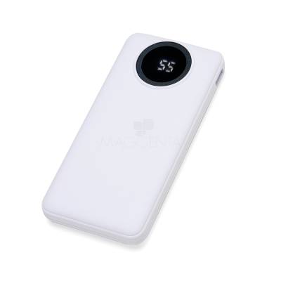 Power Bank 10000mAh com Lanterna e Cabos Personalizado