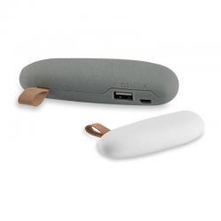 Power Bank 2000mAh com Alça de Couro Personalizado