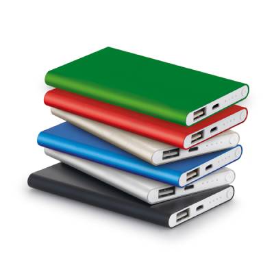 Power Bank 4400mAh Alumínio Personalizado