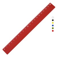 Régua de 20 cm em Plástico Resistente Personalizada