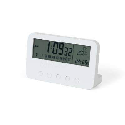 Relógio de Mesa Digital com Alarme Personalizado