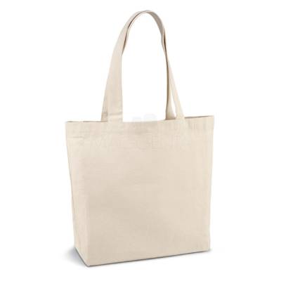 Sacola de Algodão Canvas 38x45cm com Bolso Personalizada
