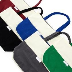 Sacola de Lona 356g/m² Com Revestimento Interno e Bolso Frontal Personalizada