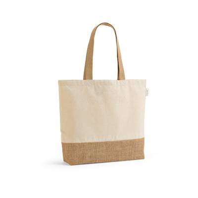 Sacola em Algodão Reciclado com Base em Juta para Personalização