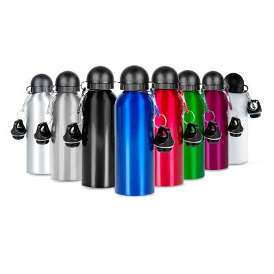 Squeeze de Metal 500ml com Mosquetão Personalizado