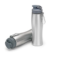 Squeeze Inox 750ml Com Mosquetão Personalizado