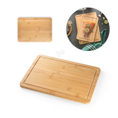 Tábua de Corte em Bambu 30x20cm Personalizada